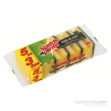 Scotch Brite Yeşil Klasik Tırnak Koruyucu Sünger 5’li