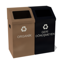 2 Lİ SIFIR ATIK GERİ DÖNÜŞÜM SETİ