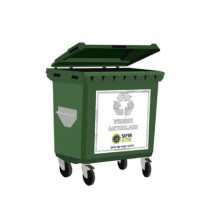 660 Litre Yemek Atıkları Depolama Konteyneri
