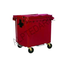 660 Lt Metal Sıfır Atık Depolama Konteyneri Sakarya