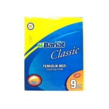 Banat Classic Temizlik Bezi 9 Adet
