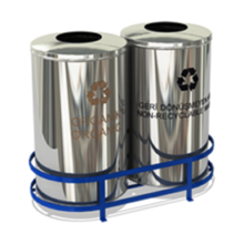 2 Lİ SIFIR ATIK GERİ DÖNÜŞÜM SETİ