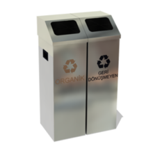 2 Lİ SIFIR ATIK GERİ DÖNÜŞÜM SETİ