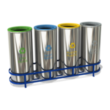 4 LÜ SIFIR ATIK GERİ DÖNÜŞÜM SETİ