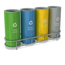 4 LÜ SIFIR ATIK GERİ DÖNÜŞÜM SETİ