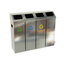 4 LÜ SIFIR ATIK GERİ DÖNÜŞÜM SETİ