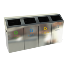 4 LÜ SIFIR ATIK GERİ DÖNÜŞÜM SETİ