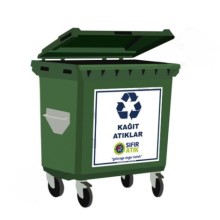 Kağıt Atık Depolama Konteyneri