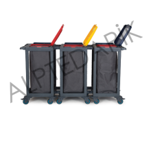 770 Litre Sarı Plastik Atık Çöp Konteyneri Karabük