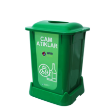 Cam Atıkları Kutusu 50L