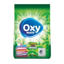 Oxy Matik Toz Çamaşır Deterjanı Renkliler ve Beyazlar 10 KG