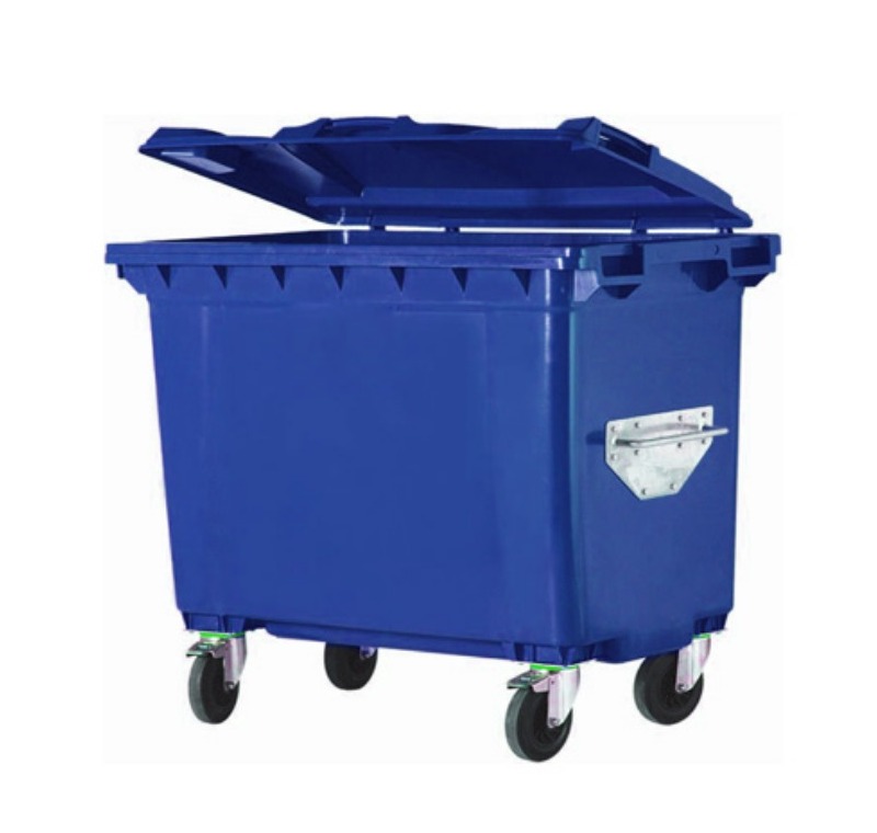 770 Litre Mavi Çöp Konteyneri Kağıt Atıklar için -770R2