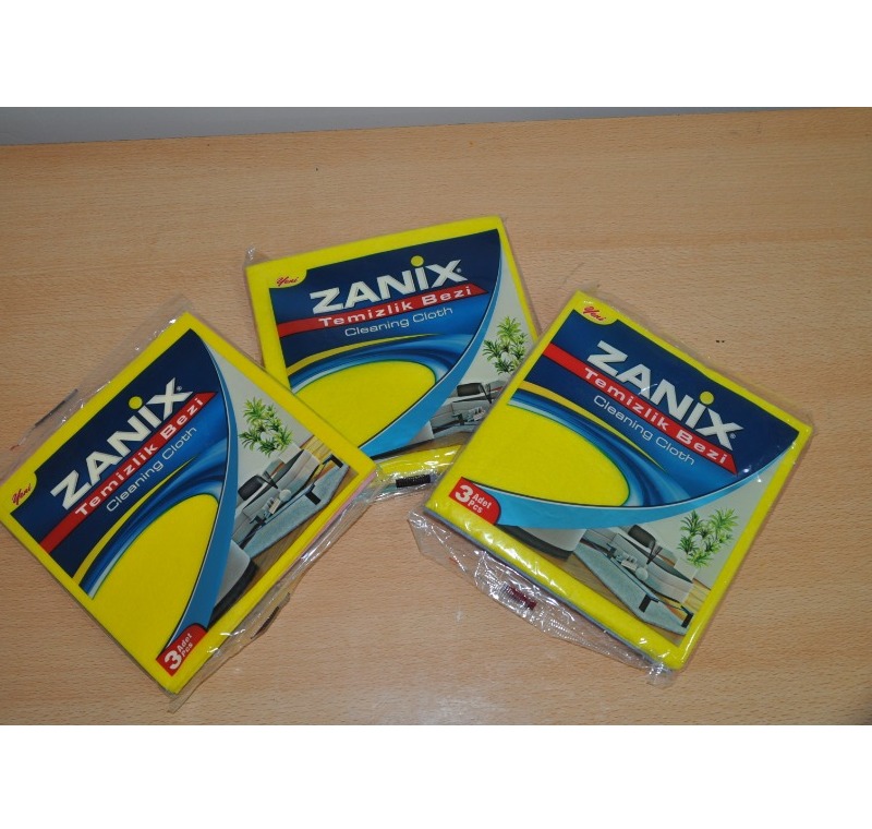 Zanix Temizlik Bezi 3’ Lü -ALP- 141